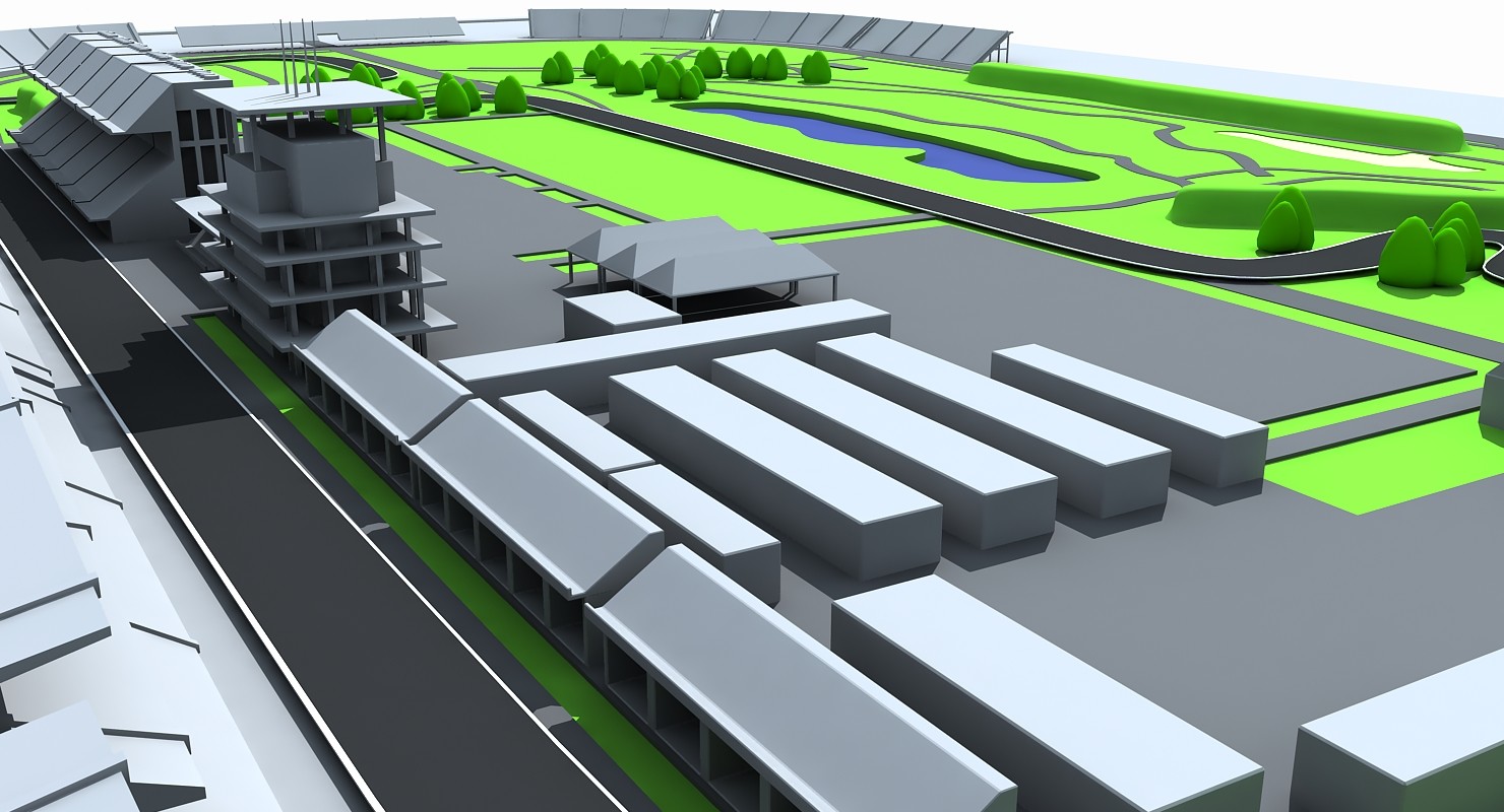 ArtStation Indianapolis Motor Speed Way Map Resources   Speedway 5 